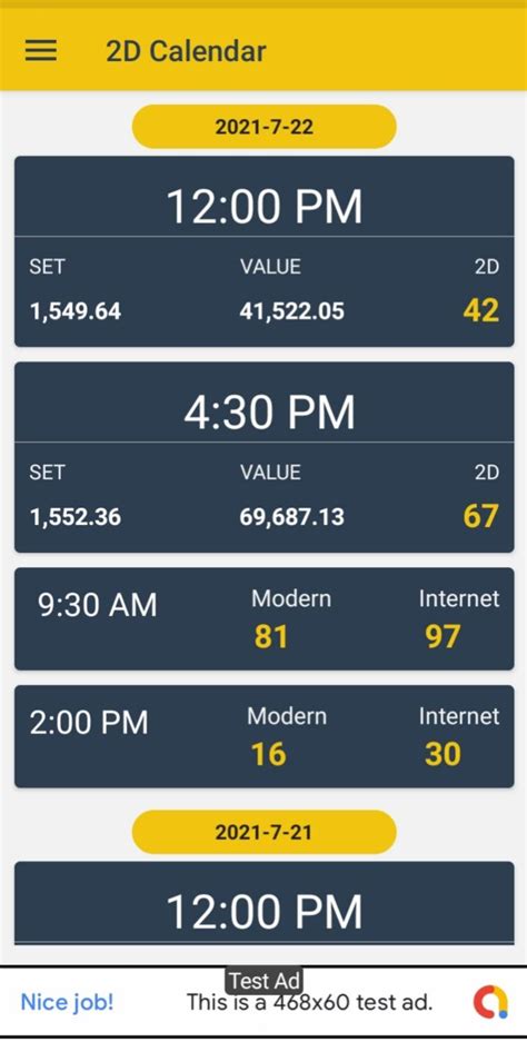 2dlive today|2D Live Result .